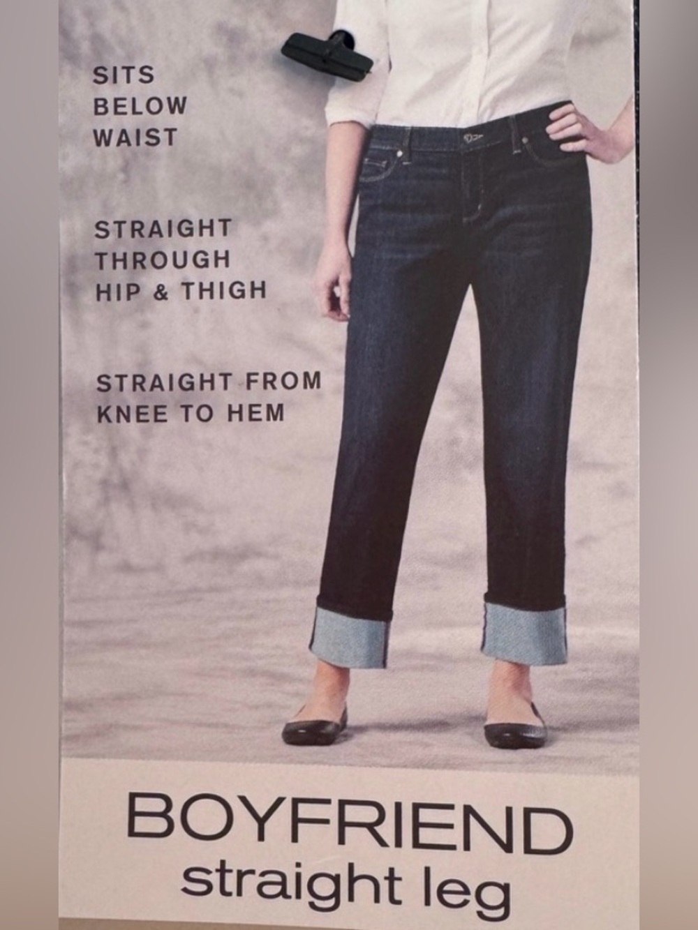 Boyfriend Straight Leg New with Tags 8 Short Liz Claiborne